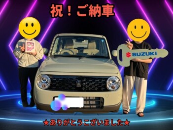 アルトラパンご納車です^_^