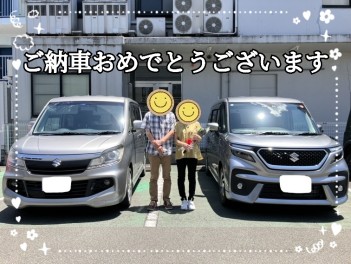 ソリオご納車おめでとうございます！！