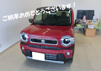 新型ハスラーご納車です！☆