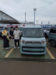 T様スペーシアご購入ありがとうございます