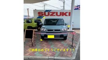 ハスラーのご納車です！！