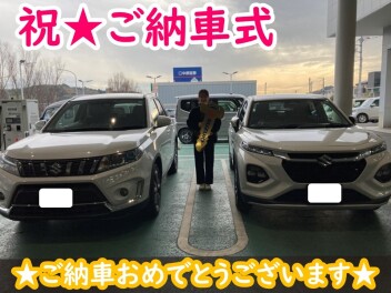 祝★新型フロンクス納車式♪