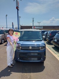T様ワゴンRスマイルご納車おめでとうございます！
