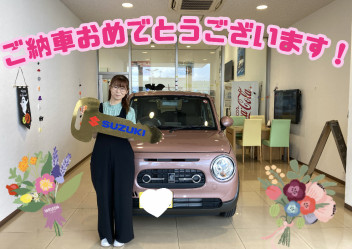 ☆ラパンLCご納車です☆