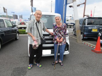 スペーシアカスタム納車しました。