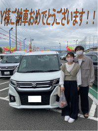 Y様ご納車おめでとうございます！