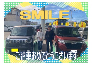 ご納車おめでとうございます★