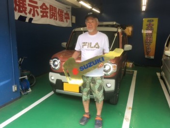 ハスラー　ご納車おめでとうございます