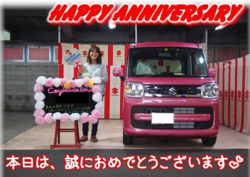 Ｋ様　Happy☆Anniversary♪