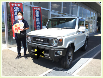 ジムニーを納車致しました☆彡