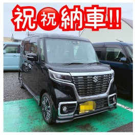 スペーシアカスタムご納車です!!