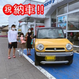 ハスラー納車です！！