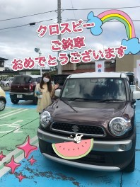 クロスビーご納車いたしました★