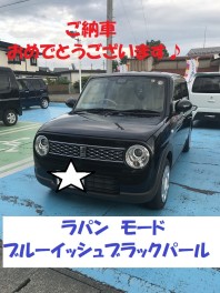 ラパンご納車いたしました★