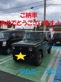 ジムニーご納車いたしました★