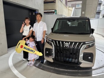 ソリオバンディット　ご納車おめでとうございます