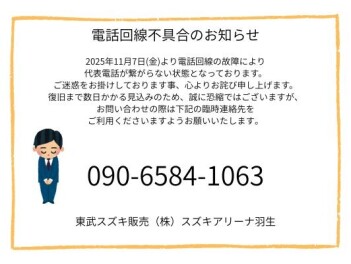 電話回線故障の件