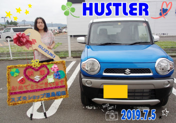 ハスラーご納車です☆
