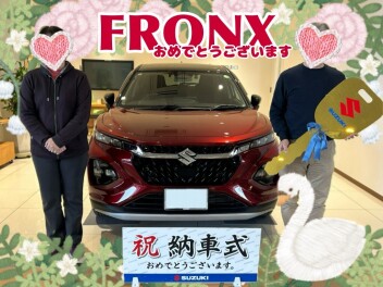 フロンクス納車しました!!!!