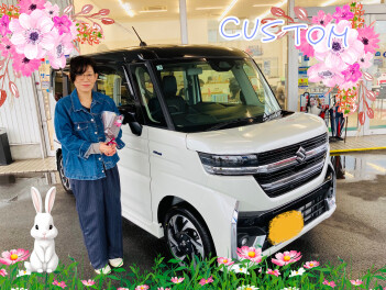 ✿✿✿スペーシアカスタムご納車しました☆彡