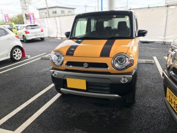 ハスラー　Ｘターボ納車させて頂きました！！