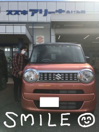 ワゴンRスマイルご納車おめでとうございます！