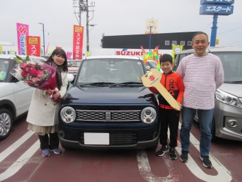 K様ラパンモードご納車です♡