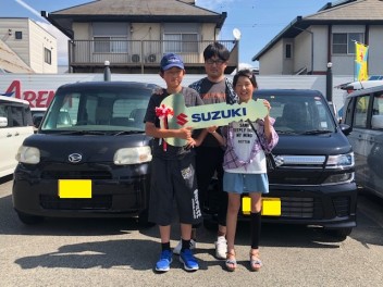 三木市Ｙ様ワゴンＲ納車式！！