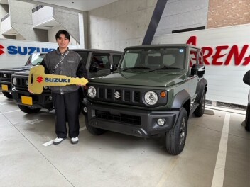 ジムニーシエラ　ご納車おめでとうございます