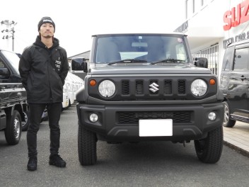 『ジムニーシエラ』納車おめでとうございます!!