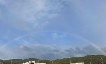 今朝の空