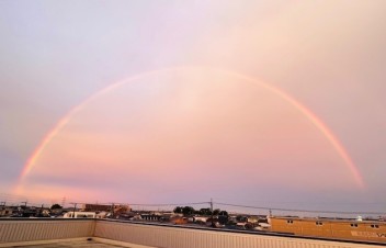 大きな大きな虹(^^)