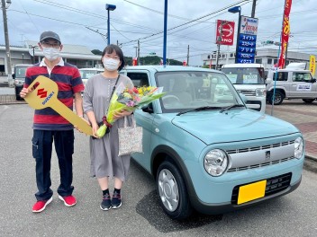 アースカラーがキュート(⋈◍＞◡＜◍)。✧♡LAPINご納車です♪