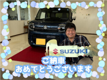 ご納車おめでとうございます(^^♪