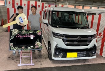 川田店長のお客様N様スペーシアご納車させて頂きました♪♪
