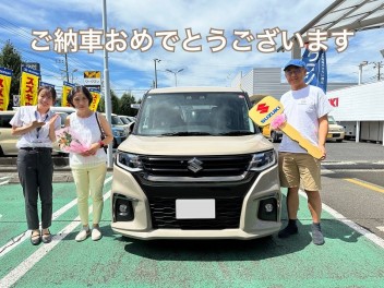 ソリオのご納車おめでとうございます！