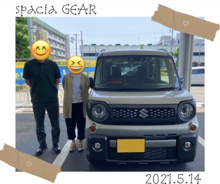 ☆N様スペーシアギアご納車おめでとうございます!☆