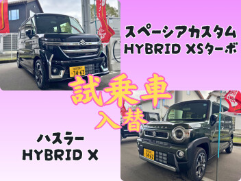 試乗車入替です！