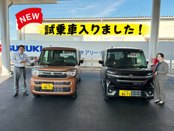 NEW試乗車入りました！スプリングフェア開催中！