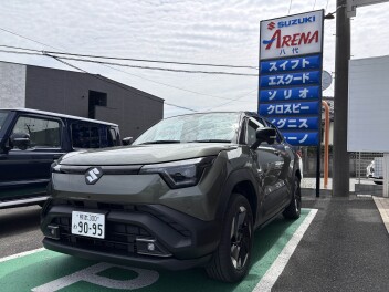 電気自動車〝eビターラ〟試乗できます♬