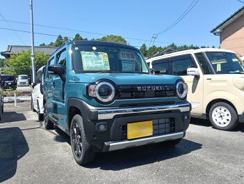 新型ハスラー試乗車準備完了！