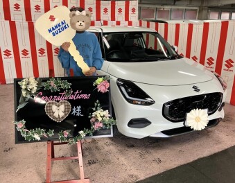 T様スイフトご納車させて頂きました♪