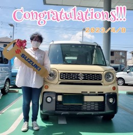 ご納車☆スペーシアギアマイスタイル☆