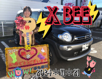 スズキショップ福島鎌田　☆クロスビーご納車です☆