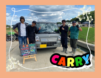 ☆A様　キャリイご納車☆