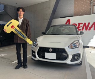 スイフトスポーツ　ご納車おめでとうございます