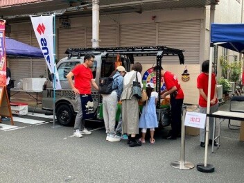 第３８回　富士本町軽トラ市に参加しました！
