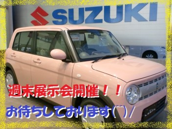 ★週末展示会開催！！★