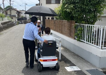セニアカーを活用した防災イベントを実施いたしました！