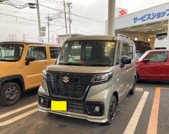スペーシアベース納車させて頂きました